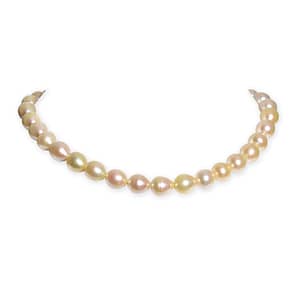 Golden Pearl Necklace