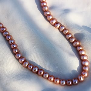 Millennial Pink Pearl Necklace- CherishBox